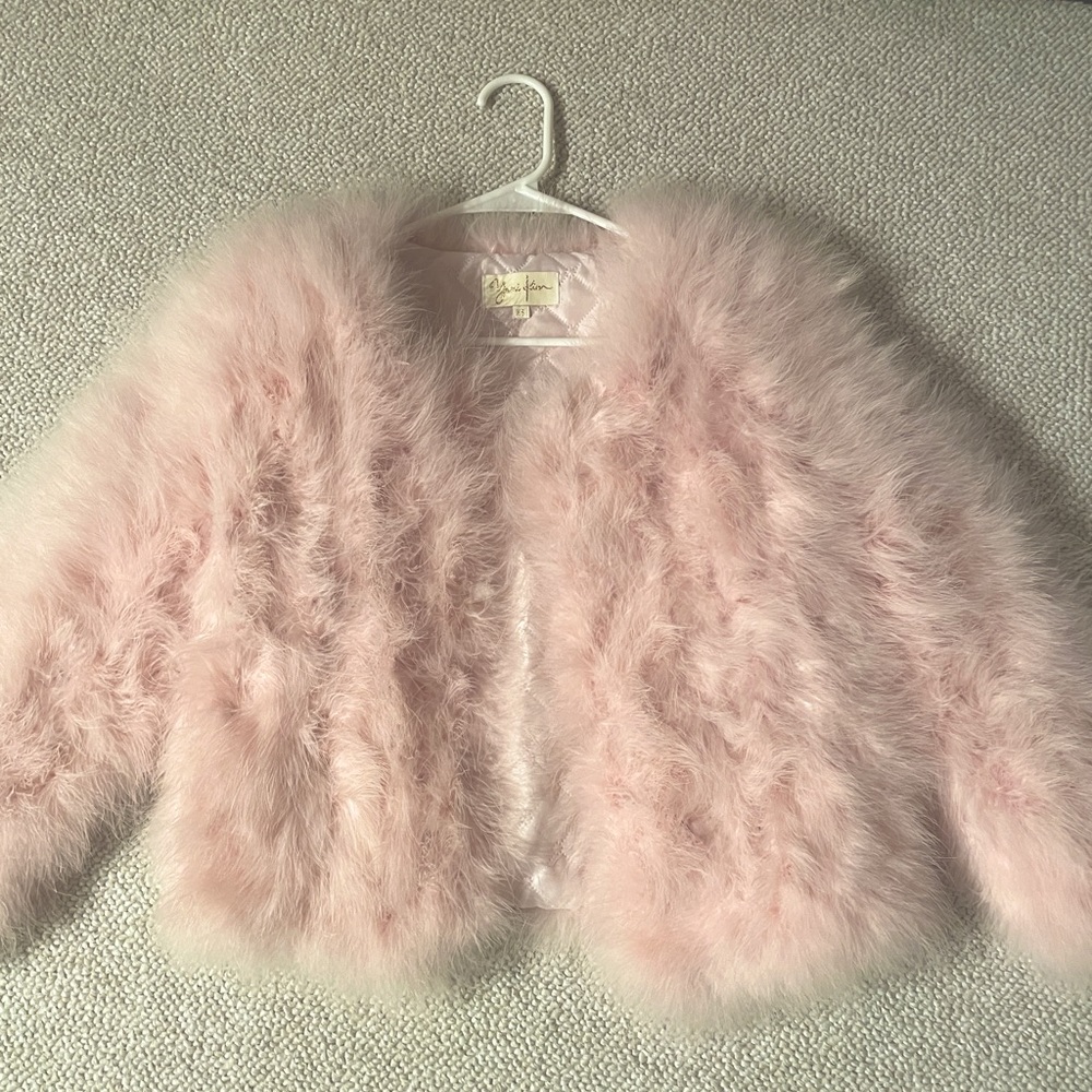Yumi Kim Pink Faux Fur Jacket
